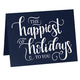 Happiest of Holidays Folded Shimmer Holiday Cards Image 9 of 10